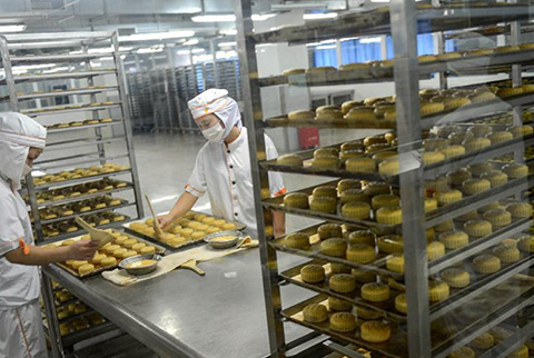 杭州食品廠月餅生產(chǎn)車間設(shè)計(jì)施工案例